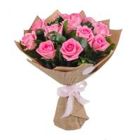 Из розовых роз